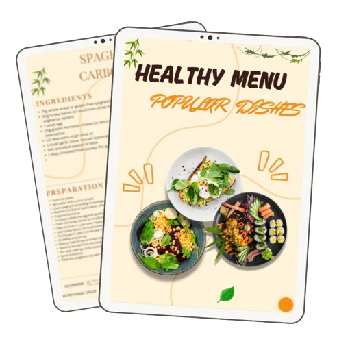 Healthy Recipes Menu - Worldwide Popular Dishes