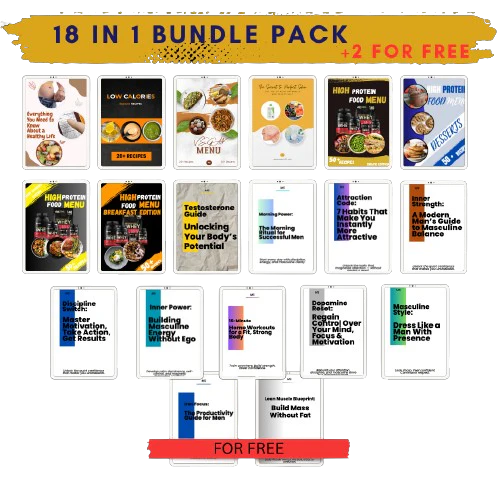 🔥THE ULTIMATE MASCULINE TRANSFORMATION BUNDLE🔥