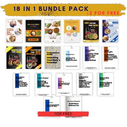 🔥THE ULTIMATE MASCULINE TRANSFORMATION BUNDLE🔥