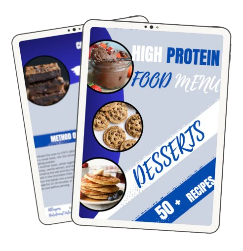 High Protein Menu - Dessert Edition