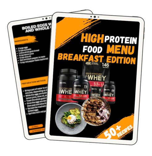 High Protein Menu - Breakfast Edition