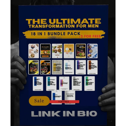 🔥THE ULTIMATE MASCULINE TRANSFORMATION BUNDLE🔥