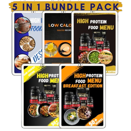 5-in-1 Exclusive Bundle (200+ Recipes)